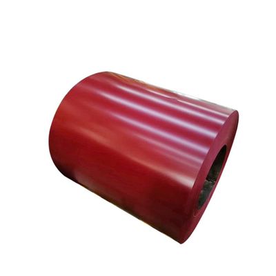 Ντυμένη χρώμα σπείρα PPGI 0.12mm2mm χάλυβα Dx51d προβερνικωμένη Dx52d