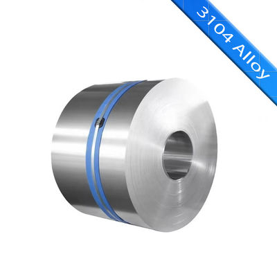 0.27mm ASTM B209 AA3104 κράμα αλουμινίου τροχιά 3104 τροχιά αλουμινίου απόθεμα