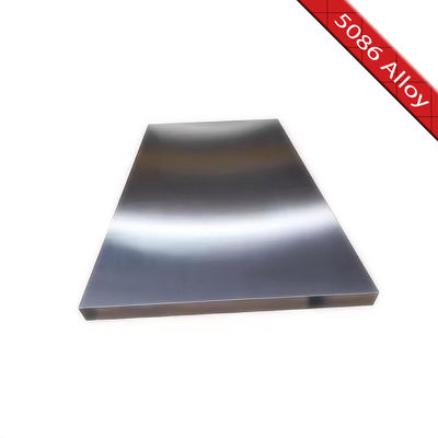 Καλή συγκόλληση Al-Mg Alloy 5086 Αλουμινίου Alloy Plate για ναυτική χρήση